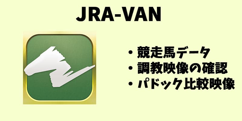 JRA-VANアプリ