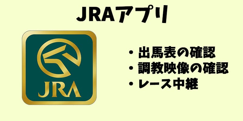 JRAアプリ