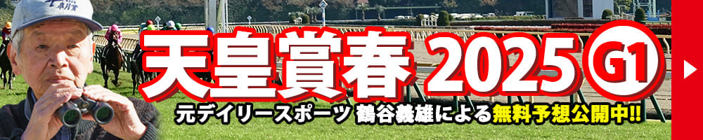 天皇賞春 2025予想 記事リンクバナー