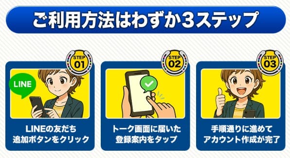 クラフトマンズの登録方法