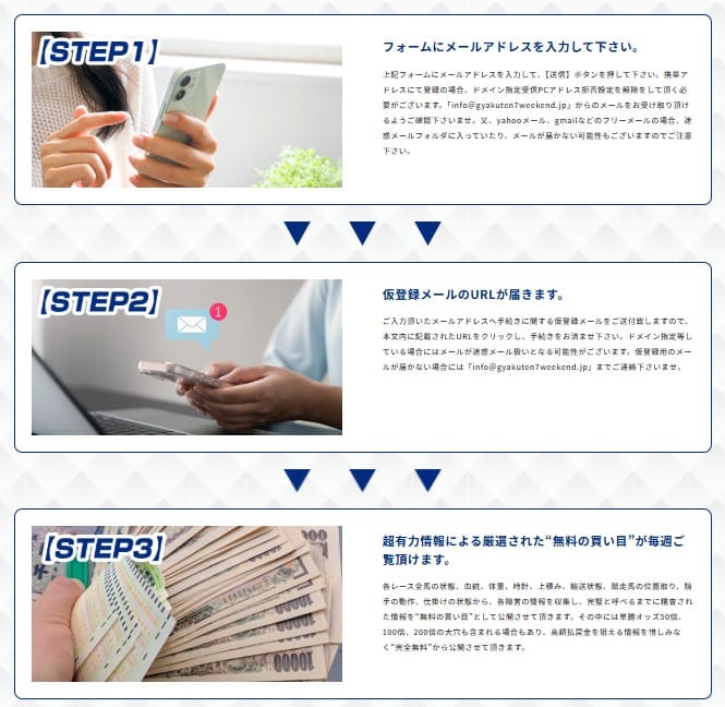 逆転の週末 登録方法
