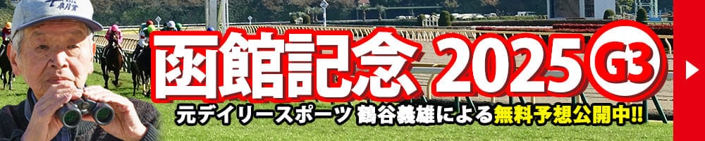 函館記念 2025 予想 記事リンクバナー