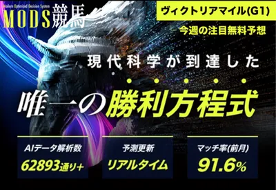 優良競馬予想サイト MODS競馬の検証結果